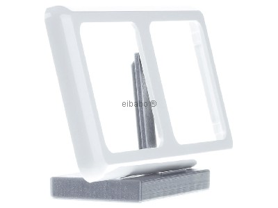 Ansicht links Peha D 772.02 Rahmen 2-fach rws waage/senkrecht 