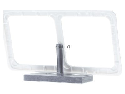 Ansicht hinten Peha D 80.672.02 Rahmen 2-fach rws waage/senkrecht 