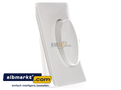 View on the left Peha 00150813 Cover plate for dimmer cream white
