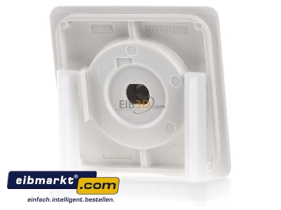 Back view Peha 00150813 Cover plate for dimmer cream white
