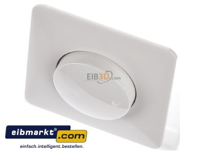 View up front Peha 00150813 Cover plate for dimmer cream white
