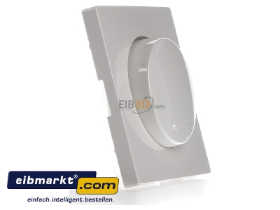 View on the left Peha D 95.810.03 HR Cover plate for dimmer cream white 
