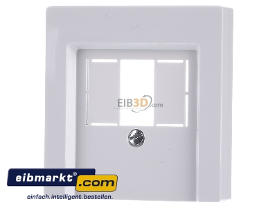 Frontansicht Merten 296025 Zentralplatte aws/gl f�r Anschlussdose 