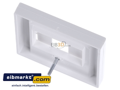 Ansicht oben hinten Merten 296025 Zentralplatte aws/gl f�r Anschlussdose 