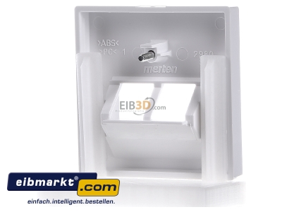 Ansicht hinten Merten 296125 Zentralplatte aws/gl f�r UAE-Einsatz 2f. 
