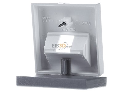 Ansicht hinten Merten 296225 Zentralplatte aws/gl f�r UAE-Einsatz 1f. 