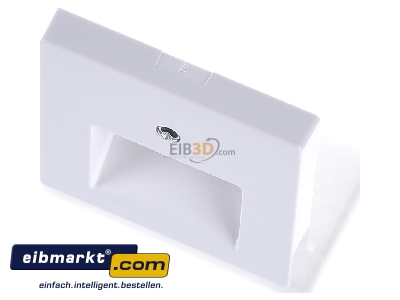 View up front Merten 296225 Central cover plate UAE/IAE (ISDN)
