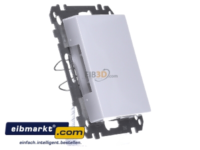 View on the left Merten 391625 Basic element with central cover plate
