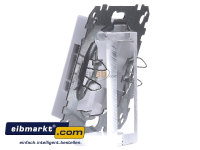 View on the right Merten 391625 Basic element with central cover plate
