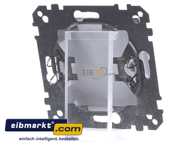 Back view Merten 391625 Basic element with central cover plate
