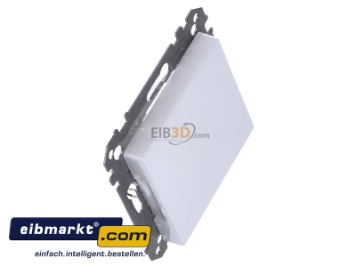 View top left Merten 391625 Basic element with central cover plate

