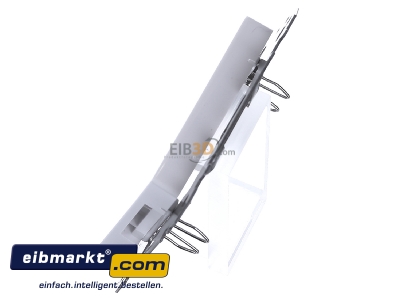 View top right Merten 391625 Basic element with central cover plate
