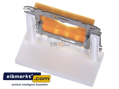 Ansicht oben hinten Merten 393803 Zentralplatte ge f�r Not-Ausschalter 
