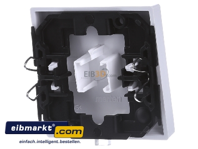 Ansicht hinten Merten 432125 Wippe aws/gl 