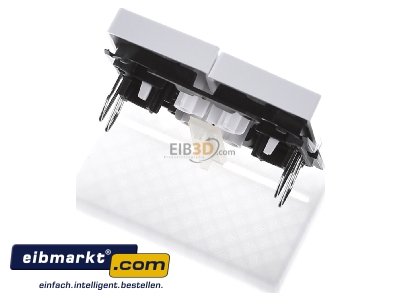 Ansicht oben hinten Merten 432525 Wippe aws/gl f�r Serienschalter 