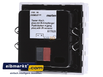 Back view Merten 617525 Touch sensor for bus system 8-fold - 
