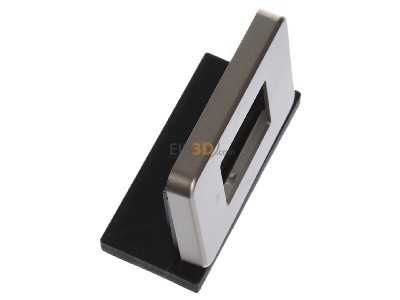 Ansicht oben links Busch Jaeger 6435-21 Zentralscheibe bronze f.Timer-Bedienelem. 