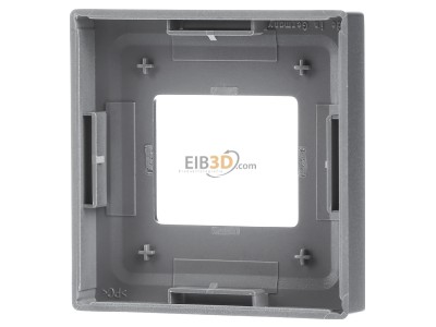 Ansicht hinten Busch Jaeger 6435-83 Zentralscheibe alu/sil f.Timer-Bedienelem. 