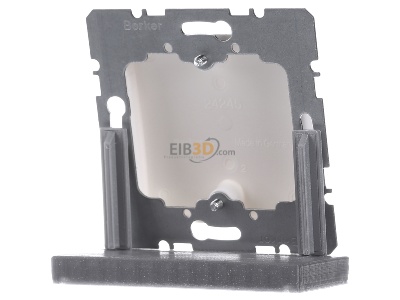 Back view Berker 10098919 Basic element with central cover plate 
