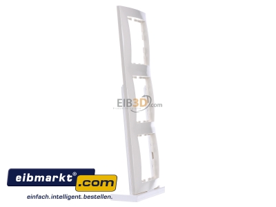 View on the left Berker 10138982 Frame 3-gang white - 
