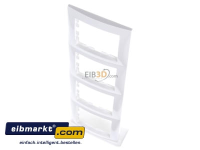 View up front Berker 10148989 Frame 4-gang white - 
