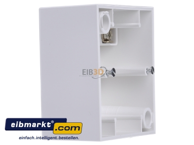 View on the left Berker 10418989 Surface mounted housing 1-gang white
