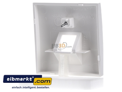 Ansicht hinten Berker 14078989 Zentralstck pws/gl f.UAE-Dose 