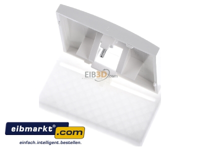 Ansicht oben hinten Berker 14078989 Zentralstck pws/gl f.UAE-Dose 
