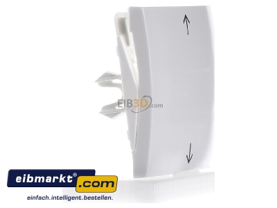 Ansicht links Berker 16208919 Wippe pws/gl 