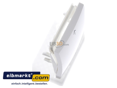 Ansicht oben links Berker 16208919 Wippe pws/gl 