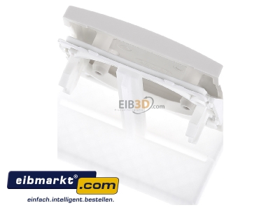 Ansicht oben hinten Berker 16208982 Wippe ws/gl 1-fach 