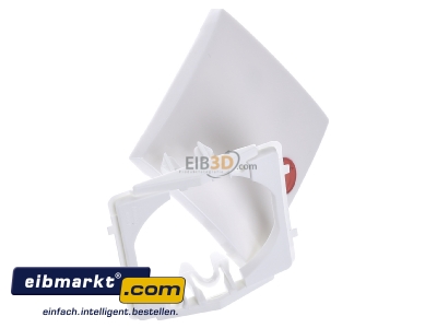 Ansicht oben links Berker 16218989 Wippe pws/gl mit 5 Linsen 