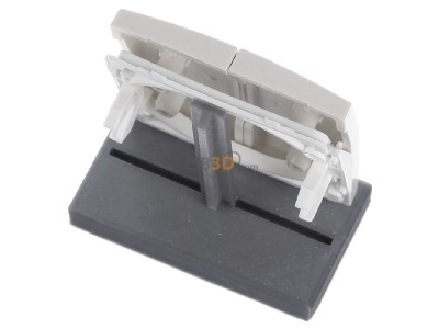 Ansicht oben hinten Berker 16238982 Wippe ws/gl 2-fach 