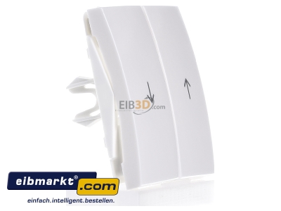 Ansicht links Berker 16258989 Wippe pws/gl Symbol Pfeil 