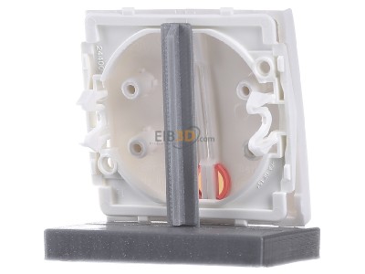 Ansicht hinten Berker 16278989 Wippe pws/gl mit roter Linse 