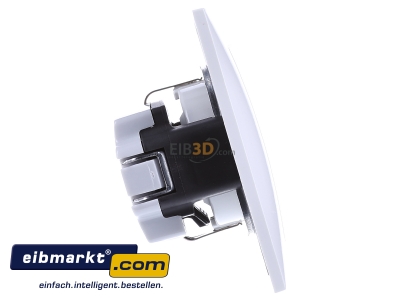 View on the left Berker 47228989 Socket outlet protective contact white 
