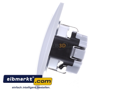 View on the right Berker 47228989 Socket outlet protective contact white 
