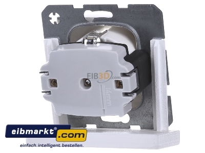 Ansicht hinten Berker 47238989 SCHUKO-Steckdose pws/gl 