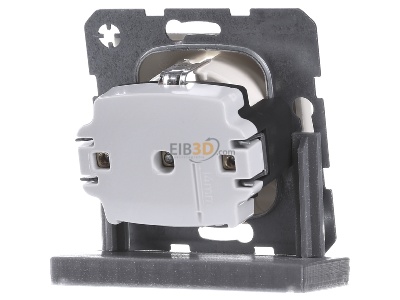 Ansicht hinten Berker 47438982 SCHUKO-Steckdose ws/gl 
