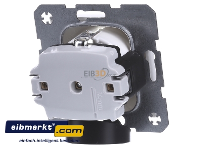 Ansicht hinten Berker 47438989 SCHUKO-Steckdose pws/gl mit Steckklemmen 
