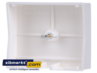 Back view Berker 10050069 Central cover plate cable exit
