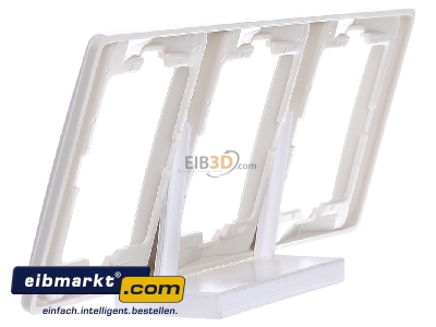 View on the right Berker 13330002 Frame 3-gang white
