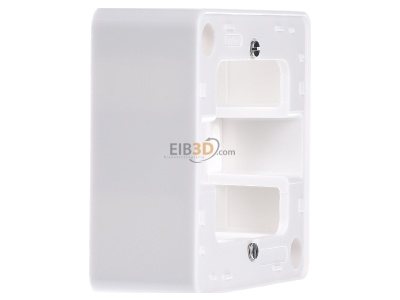 View on the left Berker 10290069 Surface mounted housing 1-gang white 
