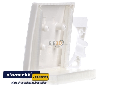 View on the right Berker 14050002 Cover plate for switch/push button white - 
