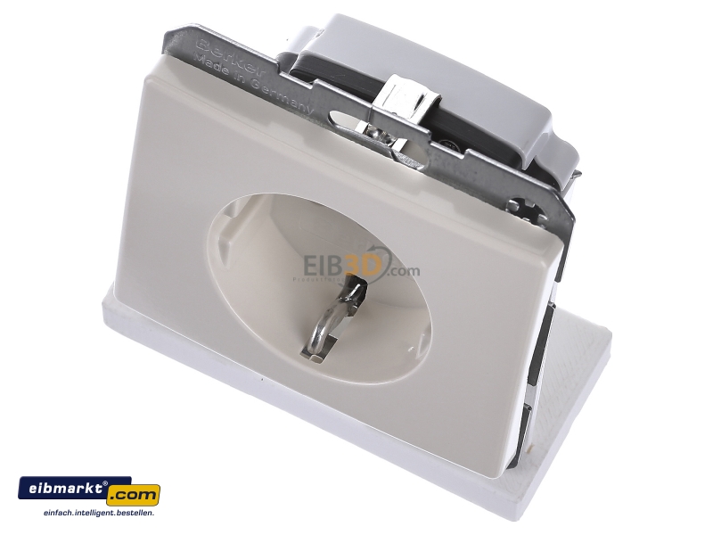 Berker Schuko-Steckdose ws/gl 47150002 IP20 Schutzkontakt weiß Steckdose Stecker 