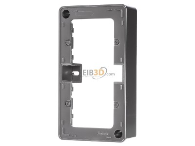 Front view Berker 10309004 Surface mounted housing 2-gang 
