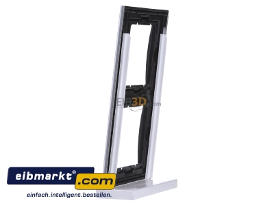 View on the right Berker 10123004 Frame 2-gang aluminium
