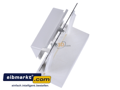 Ansicht oben rechts Berker 142709 Zentralplatte pws f.3 MINI-COM Module 