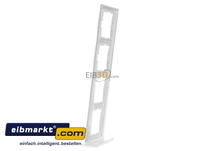 View on the right Berker 10149909 Frame 4-gang white - 
