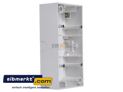 View on the left Berker 10429909 Surface mounted housing 2-gang white
